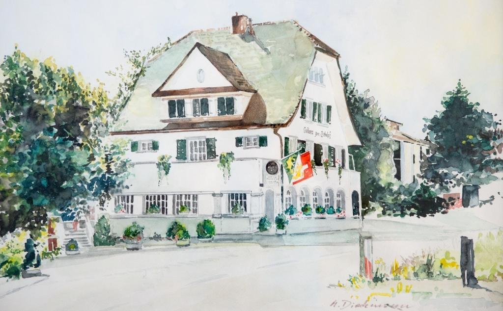 Gasthaus Zum Bahnhof Berg Exteriér fotografie